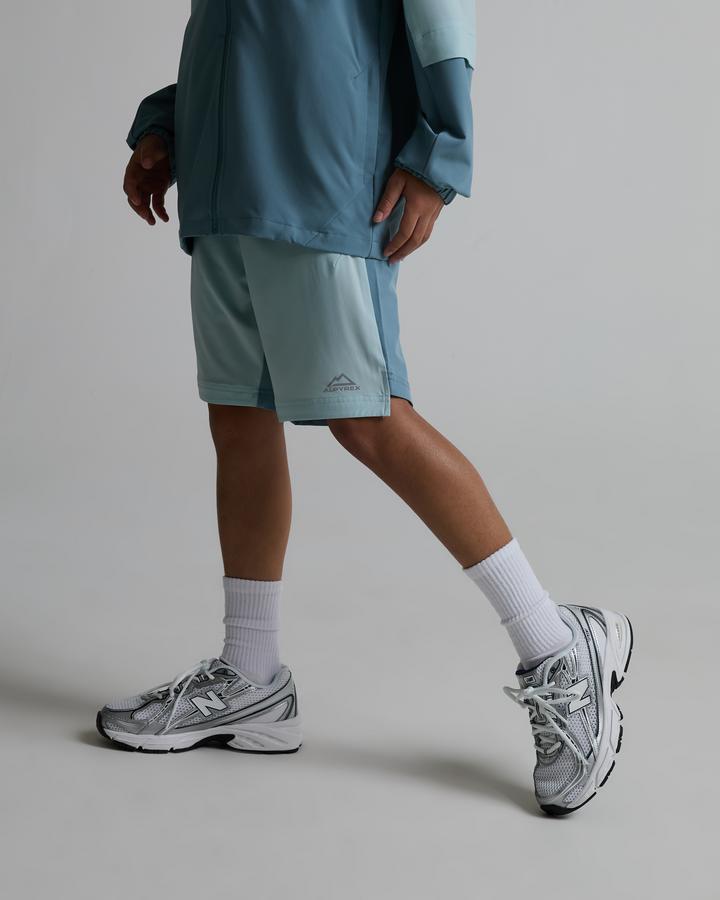 Alpyrex Junior Ontera Running Short Blue, Kids size: S/B, FootAsylum