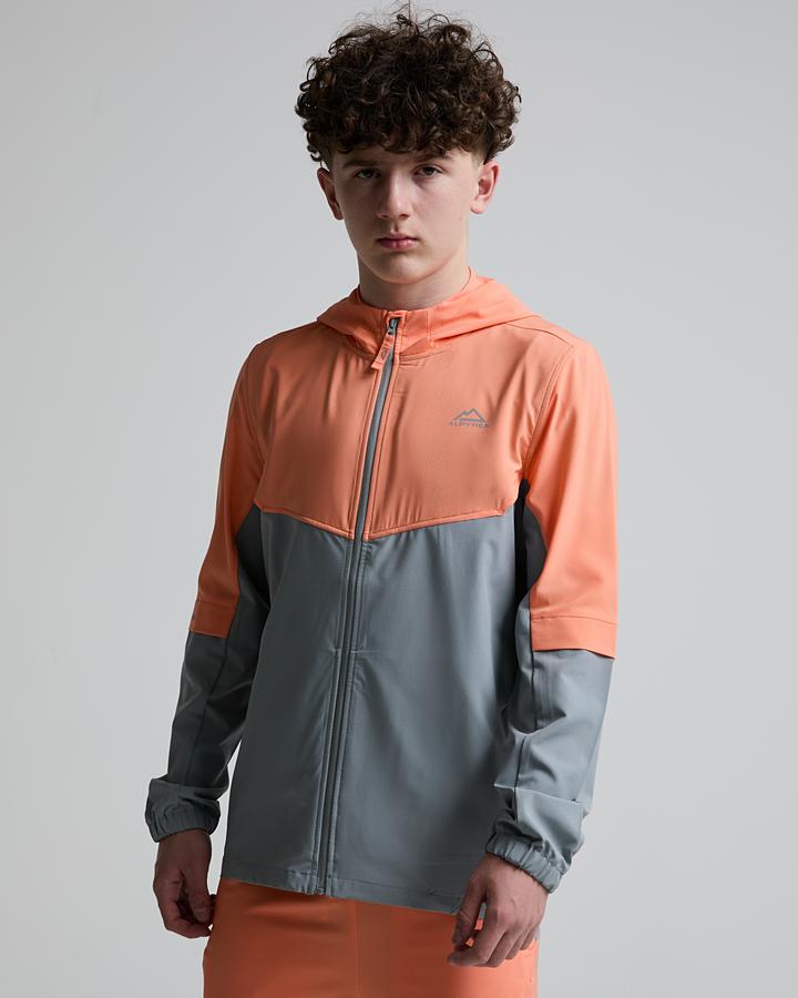 Alpyrex Junior Ontera Windbreaker Grey, Kids size: L/B, FootAsylum