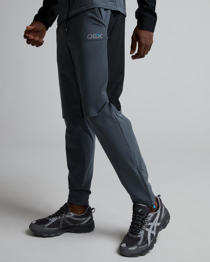 Oex Peak 2.0 Track Pant Grey, Men's size: M, FootAsylum