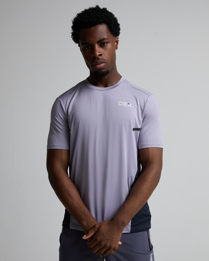 Oex Flash 2.0 T-Shirt Purple, Men's size: L, FootAsylum