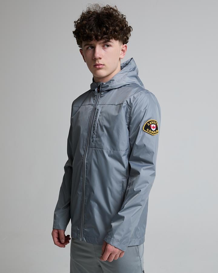 Zavetti Canada Junior Fallonino Windbreaker Grey, Kids size: XL/B, FootAsylum