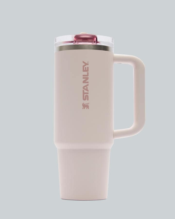 Stanley 1913 Water Bottle - 0.89L - Stainless Steel - Pink
