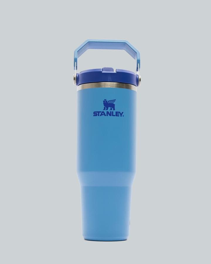 Stanley 1913 Iceflow Flip Straw 2.0 Tumbler Blue, Men's size: ONE SIZE, FootAsylum