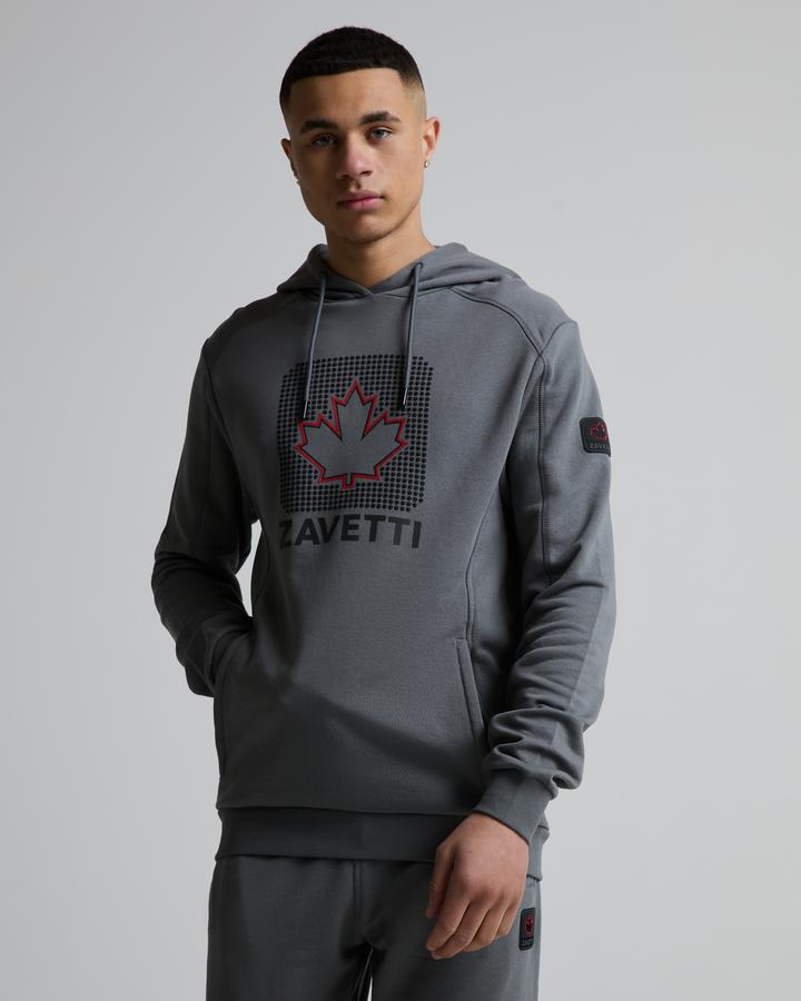 Zavetti Canada Alvo Overhead Hoodie Grey, Men's size: 2XL, FootAsylum