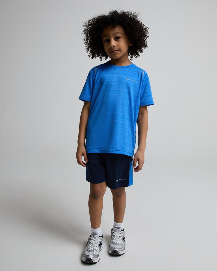 Monterrain Nursery Stellar Space Dye Short And T-Shirt Set Blue, Kids size: 5-6Y, FootAsylum