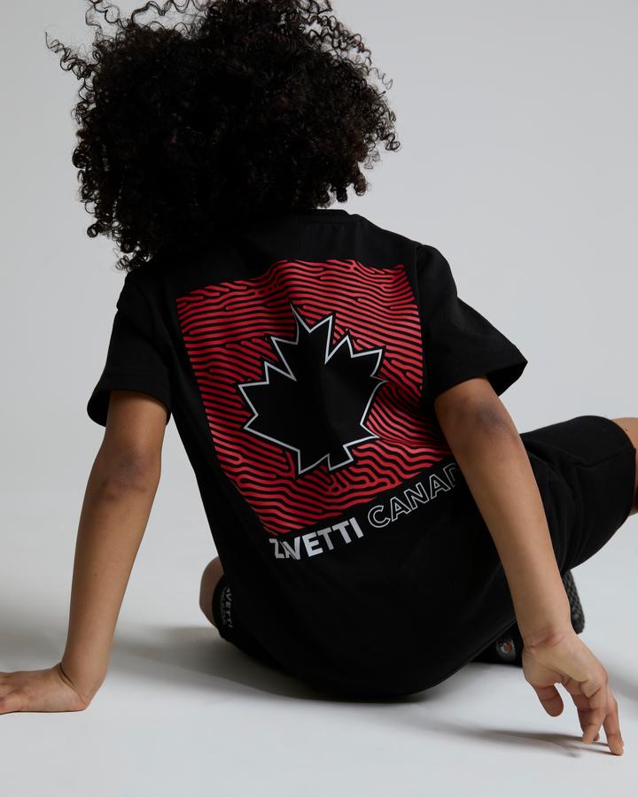 Zavetti Canada Nursery Matera 2.0 T-Shirt And Shorts Set Black, Kids size: 5-6Y, FootAsylum