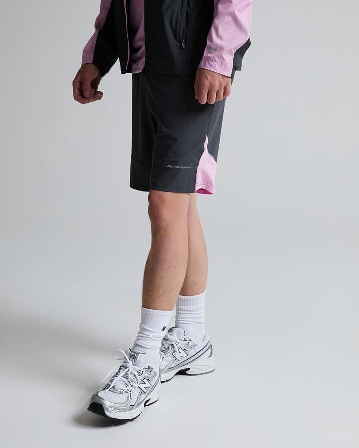 Monterrain Junior Bolt Space Dye Short Grey, Kids size: L/B, FootAsylum