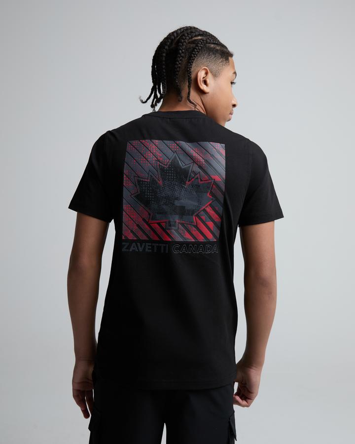 Zavetti Canada Junior Matera 2.0 T-Shirt Black, Kids size: M/B, FootAsylum