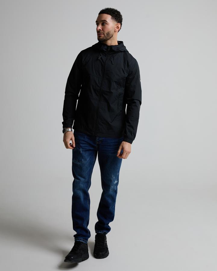 Alessandro Zavetti Neverozzi Windbreaker | Black | Footasylum