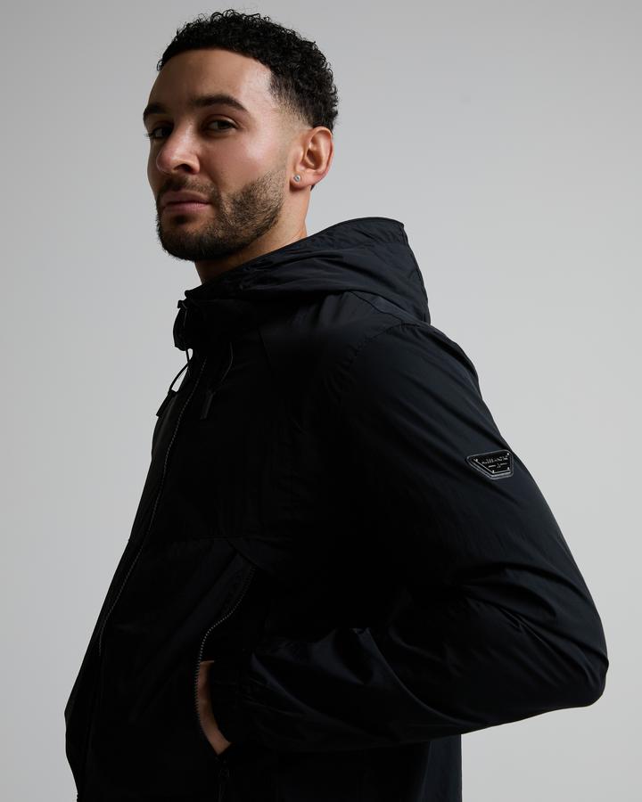 Alessandro Zavetti Neverozzi Windbreaker | Black | Footasylum