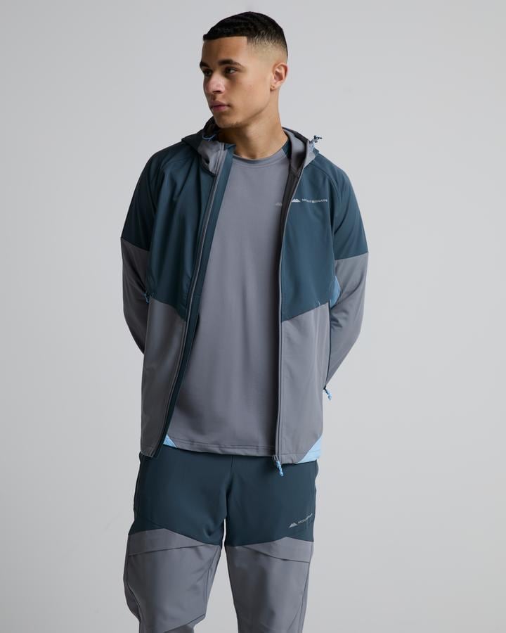 Monterrain Vault Woven Hoodie Blue, Men's size: XL, FootAsylum