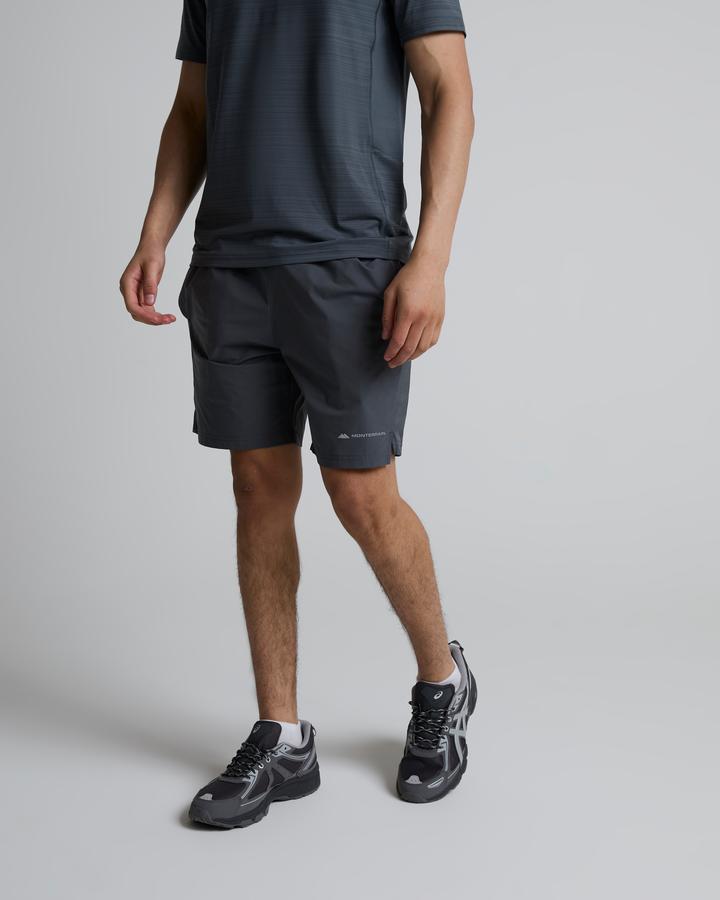 Monterrain Rush 2.0 Woven Running Short - Grey