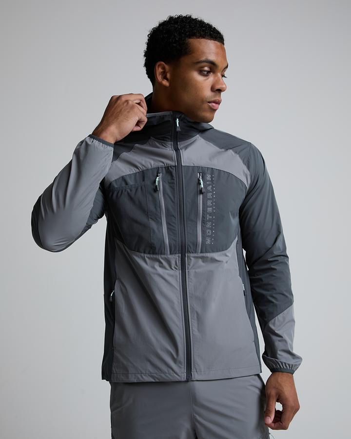 Monterrain Forge Woven Hoodie - Grey