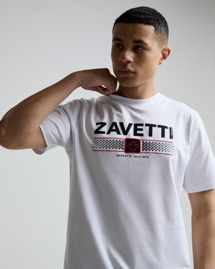 Zavetti Canada Viarello T-Shirt White, Men's size: L, FootAsylum