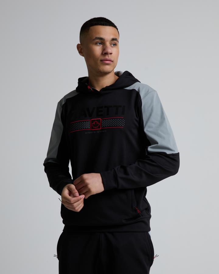 Zavetti Canada Viarello Overhead Hoodie Black, Men's size: XL, FootAsylum