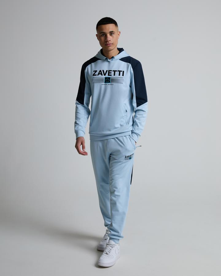 Zavetti Canada Viarello Overhead Hoodie Blue, Men's size: M, FootAsylum