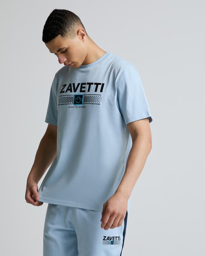 Zavetti Canada Viarello T-Shirt Blue, Men's size: XL, FootAsylum