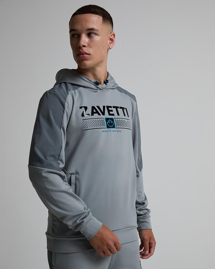 Zavetti Canada Viarello Overhead Hoodie Grey, Men's size: M, FootAsylum