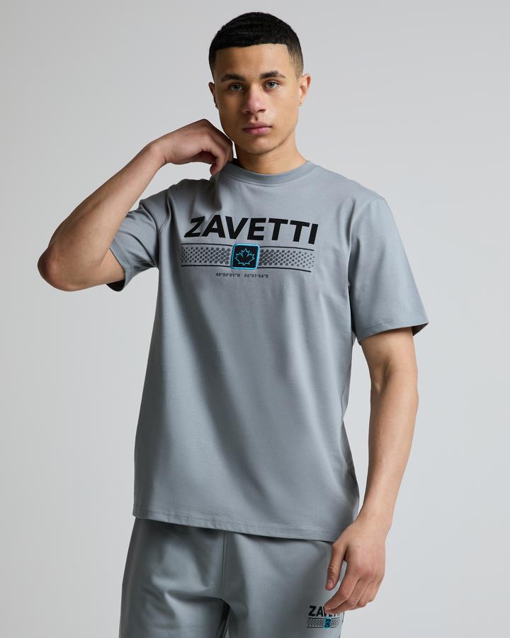 Zavetti Canada Viarello T-Shirt Grey, Men's size: 2XL, FootAsylum