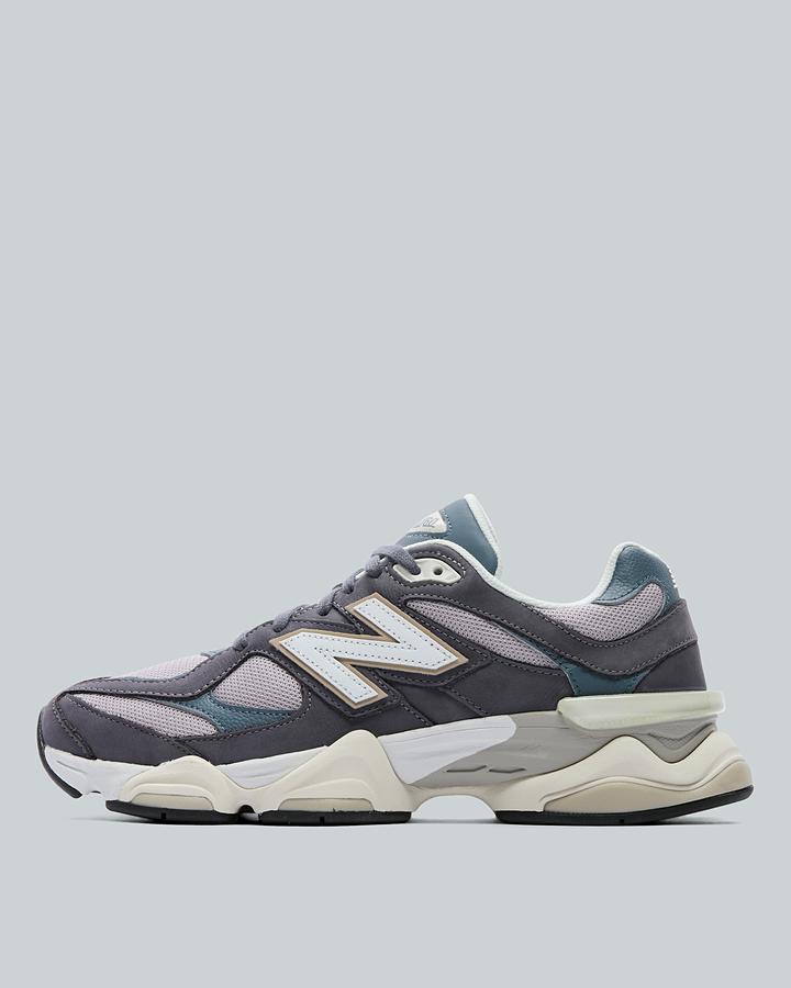 New Balance 9060 Trainer Grey, Men's size: 6.5, FootAsylum