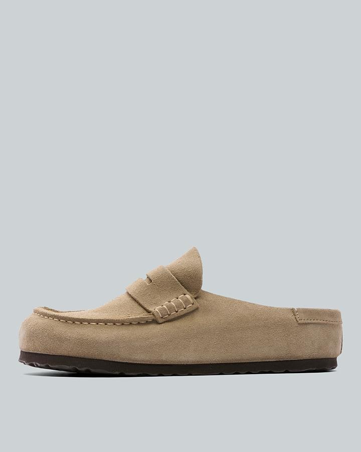 Naples Wrapped Suede Leather Clogs Men's Suede/Leather - Image 8