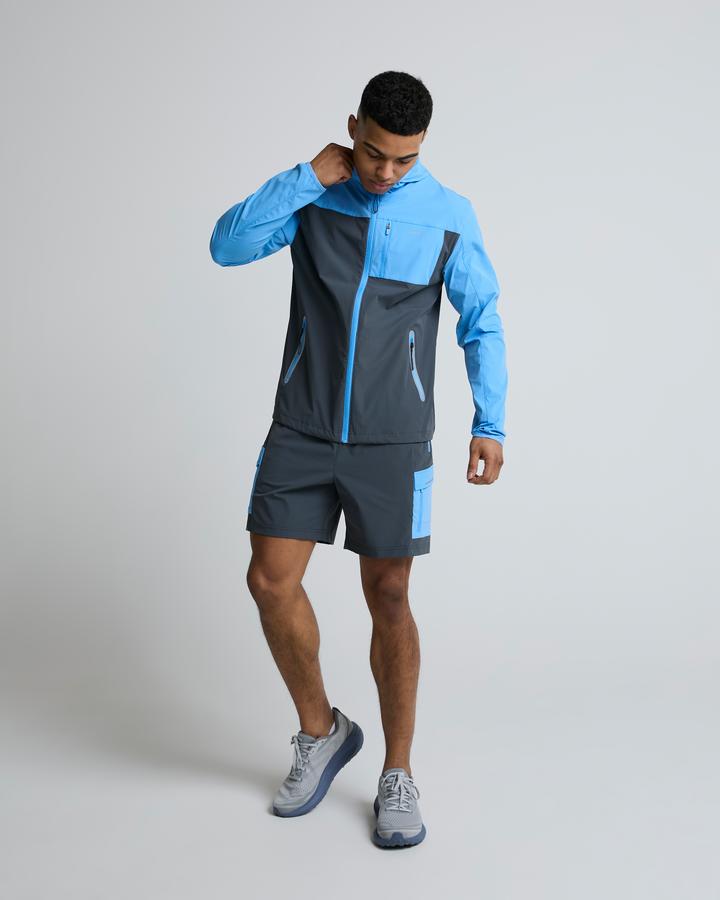 Closure London Windbreaker and Shorts Twinset - Blue