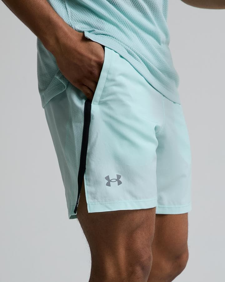 Under Armour Ua Launch 7 Inch Short Green, Men's size: M, FootAsylum