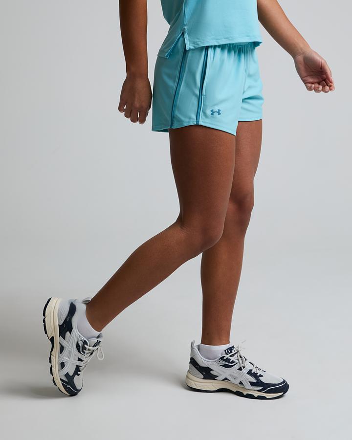 Under Armour Womens Tech Play Up Short Blue, Women's size: XS, FootAsylum
