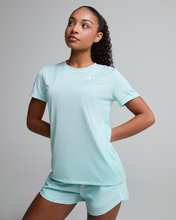 Under Armour Womens Ua Tech Twist Short Sleeve T-Shirt Green, Women's size: L, FootAsylum