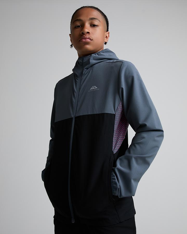 Trailberg Junior Frequency Hoodie Black, Kids size: XL/B, FootAsylum