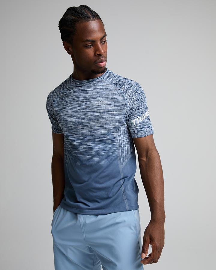 Trailberg Arc Seamless T-Shirt Blue, Men's size: XXL, FootAsylum