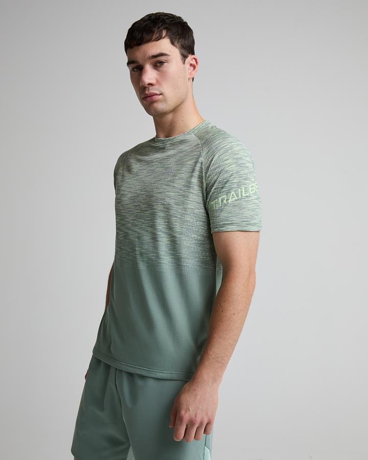 Trailberg Arc Seamless T-Shirt Green, Men's size: XXL, FootAsylum
