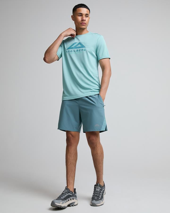 Trailberg Movement T-Shirt Blue, Men's size: M, FootAsylum