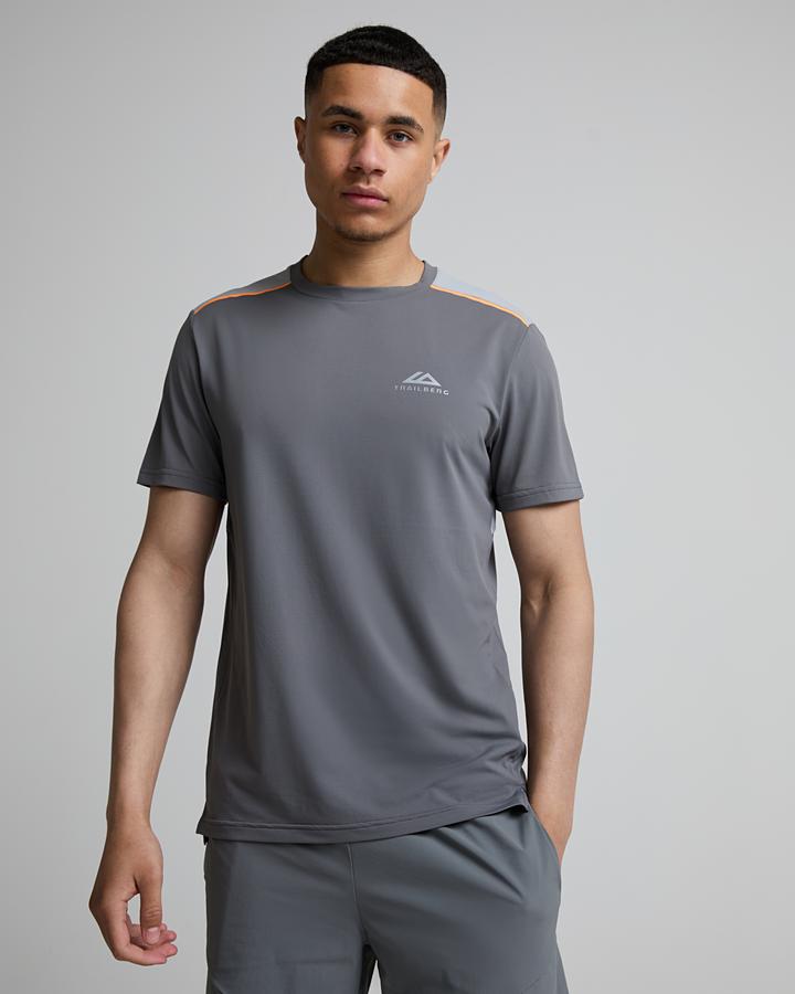 Trailberg Zone T-Shirt Grey, Men's size: L, FootAsylum
