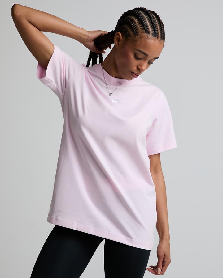 Nike Womens T-Shirt Essential Lbr T-Shirt Pink, Women's size: L, FootAsylum