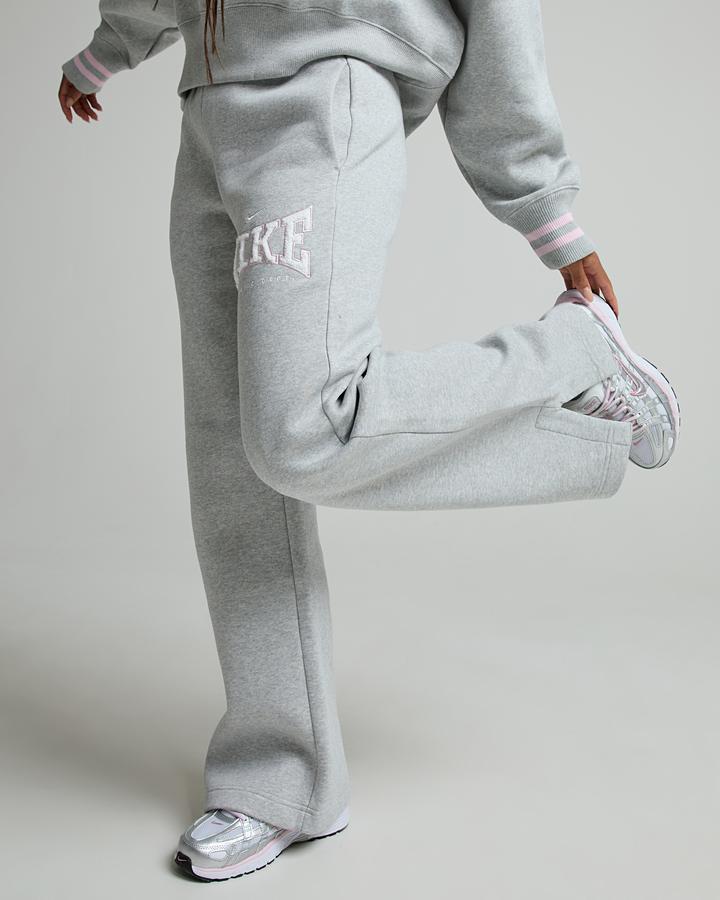 Nike Womens Phoenix Fleece Open Hem Pant Grey, Women's size: XS, FootAsylum