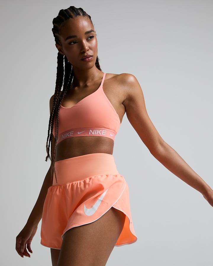 Nike Womens Tempo Woven HBR Swoosh Short - Orange