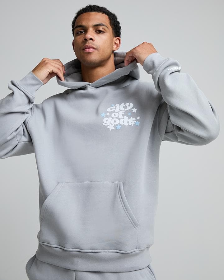 Lorenzo City Of Gods Hoodie Grey, Men's size: L, FootAsylum