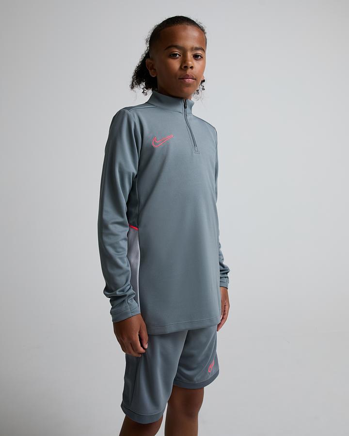 Nike Junior Academy Quarter Zip Top Grey, Kids size: M/B, FootAsylum