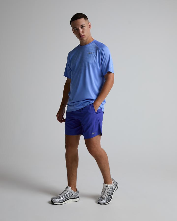 Nike Dri-Fit Stride 7 Inch Briefs-Lined Running Short Purple, Men's size: 2XL, FootAsylum