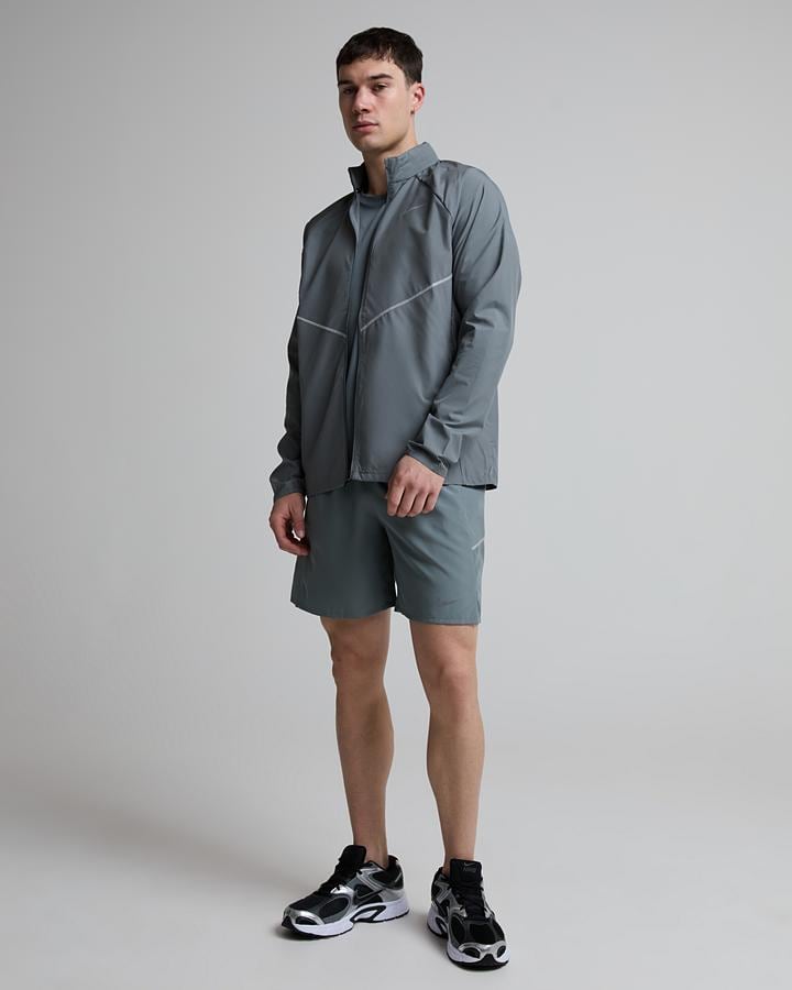 Nike Uv Miler Hooded Jacket Grey, Men's size: S, FootAsylum