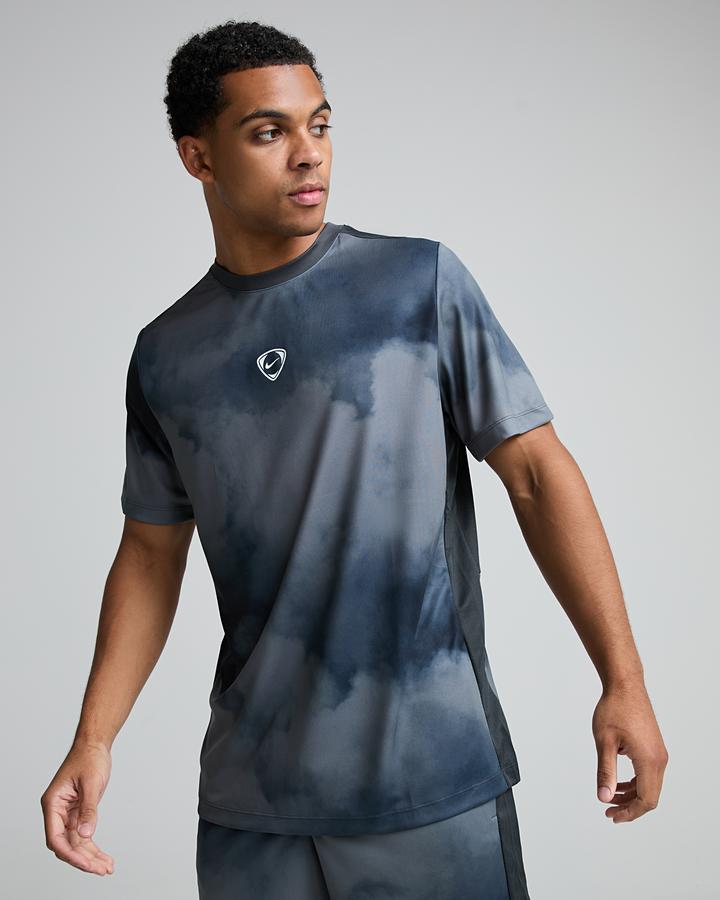 Nike Academy Plus Short Sleeve Aop Gx T-Shirt Black, Men's size: XS, FootAsylum