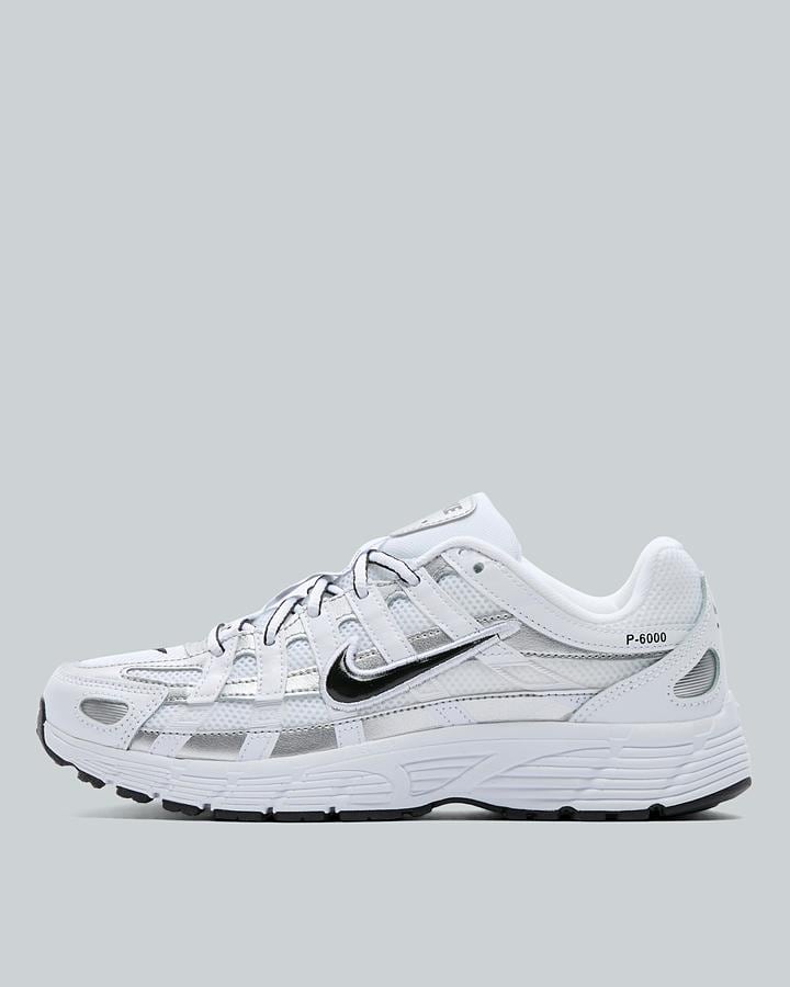 Nike Junior P-6000 Trainer White, Kids size: 5, FootAsylum