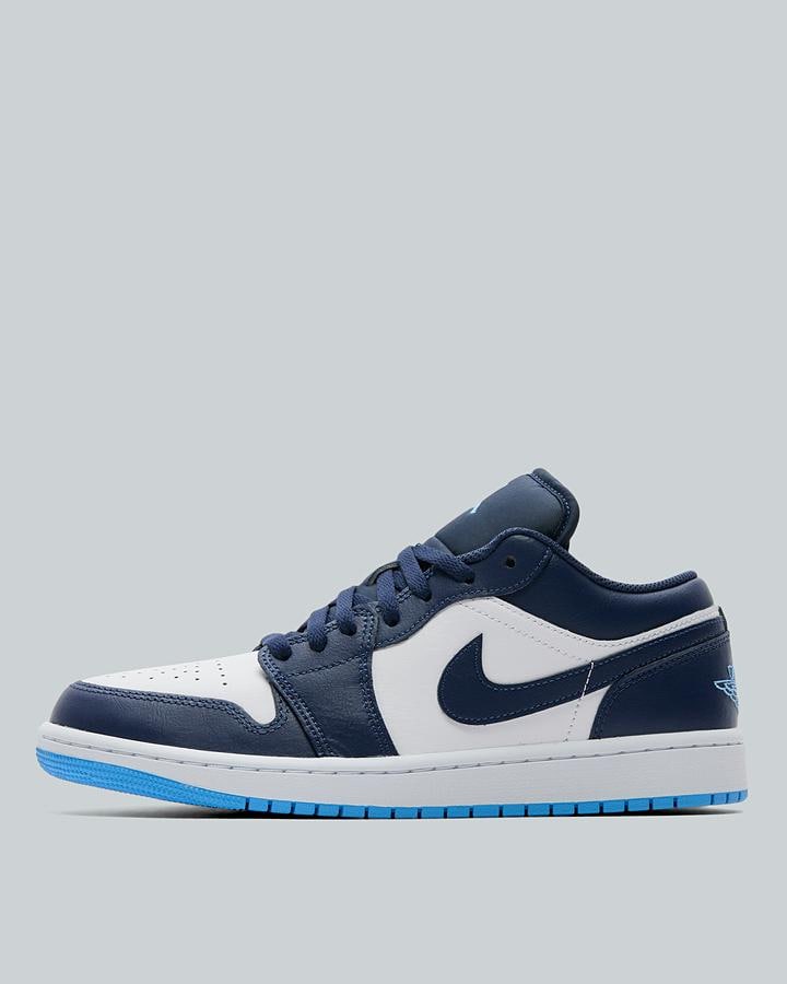 Jordan Air 1 Low Trainer Navy, Men's size: 11, FootAsylum