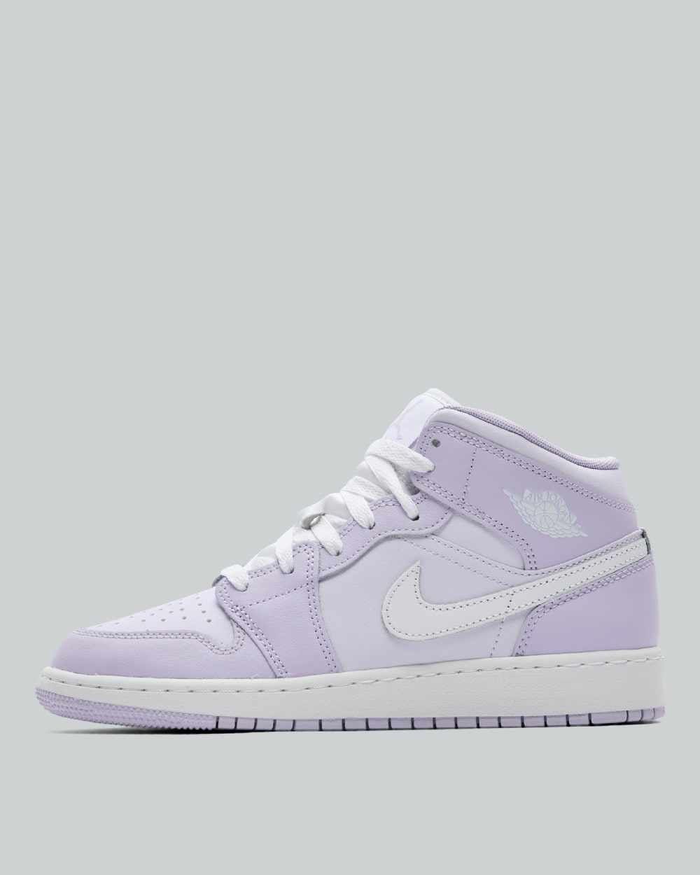 Jordan Junior Air 1 Mid Trainer Purple, Kids size: 5, FootAsylum