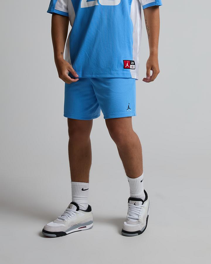 Jordan Brooklyn Champ Mesh Short Blue, Men's size: L, FootAsylum