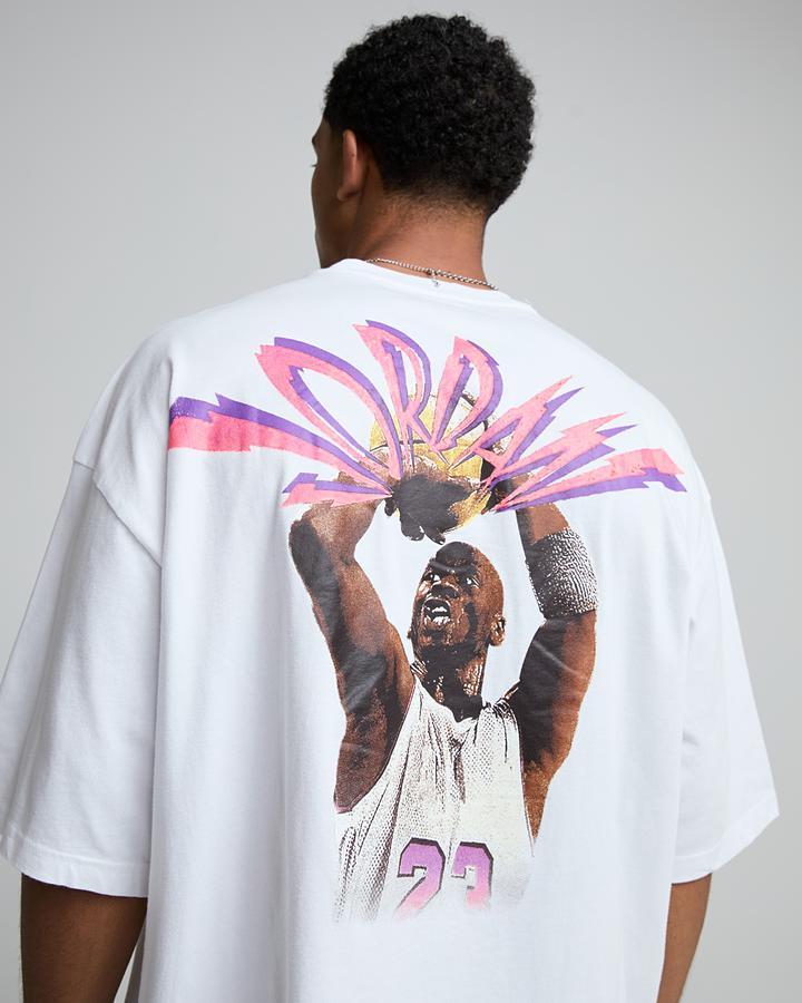 Jordan Flight T-Shirt White, Men's size: XS, FootAsylum