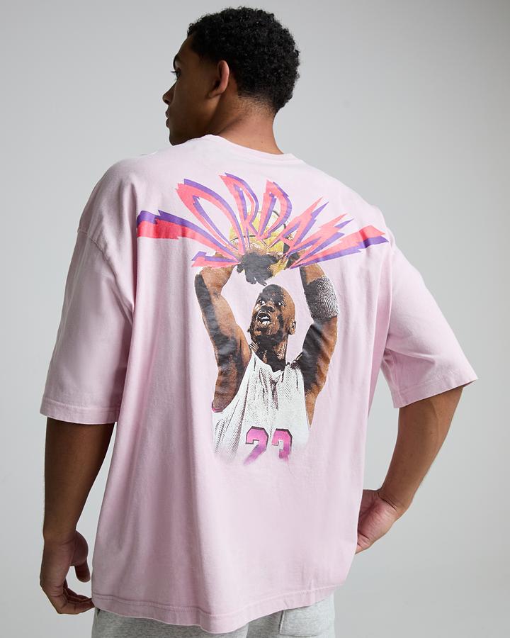 Jordan Flight T-Shirt Pink, Men's size: M, FootAsylum