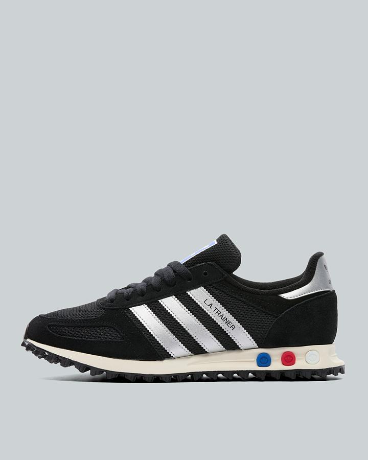 Adidas Originals La Trainer Black, Men's size: 7.5, FootAsylum