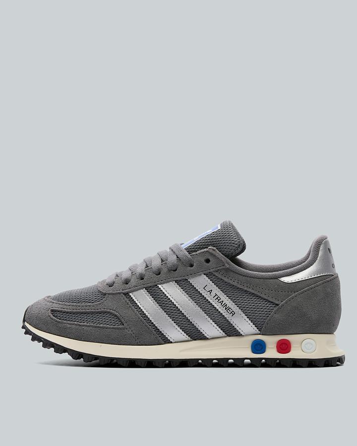 Adidas Originals La Trainer Grey, Men's size: 9.5, FootAsylum
